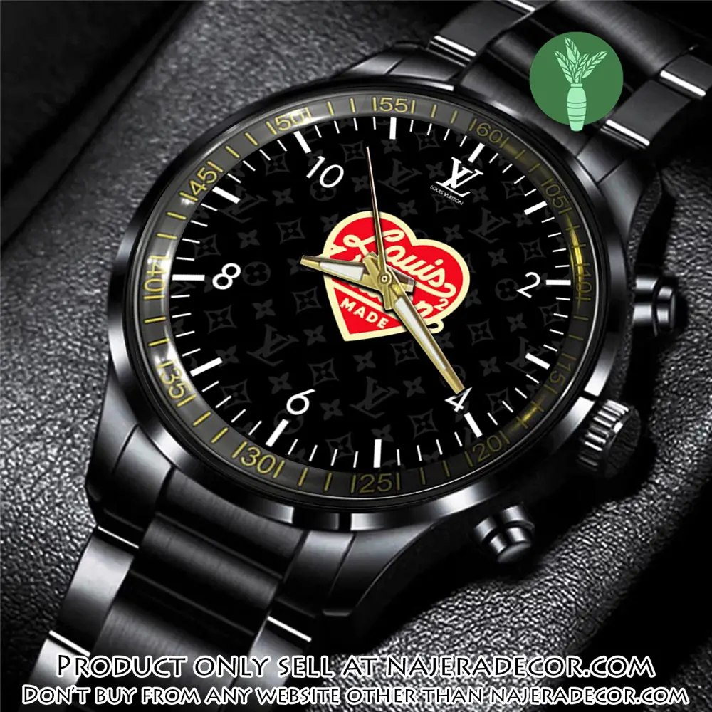 Lv luxury black fashion sport watch bwl1001 njr3822857